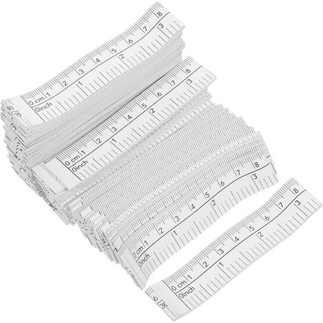 Règle souple en papier 2 faces 1,5m 100 pièces, pour couture (1/5)
