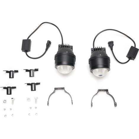 Feux antibrouillard LED de 3 pouces, feux de voiture IP67 avec support en U universel, conduite tout-terrain pour véhicules (1/5)