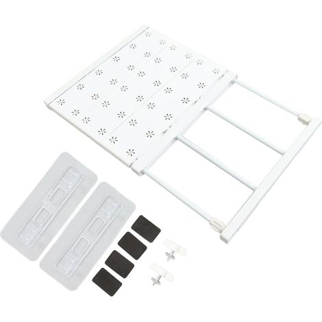 Étagères à tension réglables, gain de place, extensibles, pour placard, étagères de rangement pour chaussures, longueur 38-60 cm / 15,0-23,6 pouces (1/5)