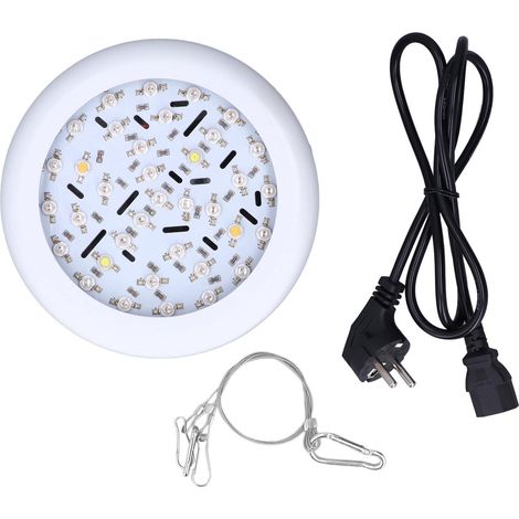 Lampe de croissance LED 40W, spectre complet pour plantes, jardin, semis, serre, culture intérieure, prise UE 85-265V (1/5)