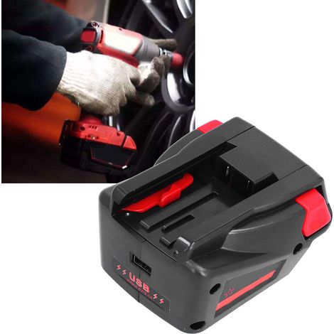 M18-V18 Akkuadapter für Milwaukee M18 auf V18 Elektrowerkzeuge (Lithium-Ionen-Akku). (1/5)