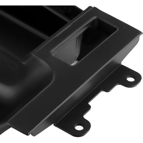 Schwarze Mittelkonsolen-Zierleiste mit Armlehnenöffnung 51168218306 für BMW 3er E46 1998-2004 (Rechtslenker), Übergröße (1/4)