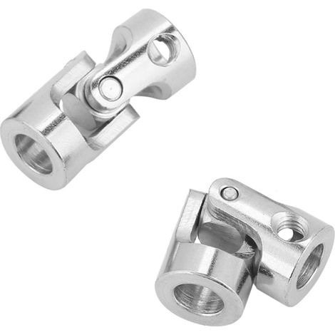 4 pièces Accouplement d'arbre Connecteur de moteur Direction DIY Longueur 23 mm OD 11 mm Joint universel (66 mm)