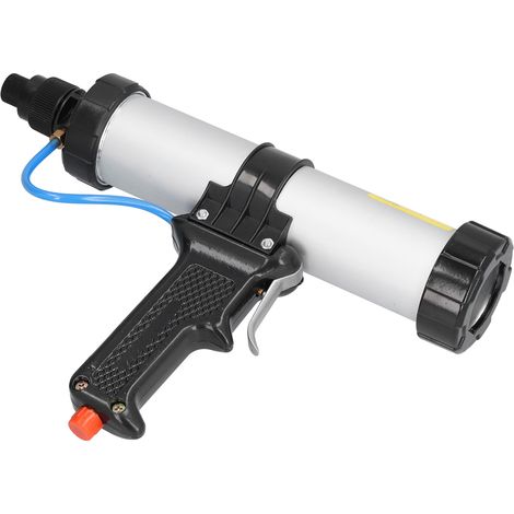 Pistolet à calfeutrer pneumatique, pistolet à colle professionnel avec régulateur de pression d'air (1/5)