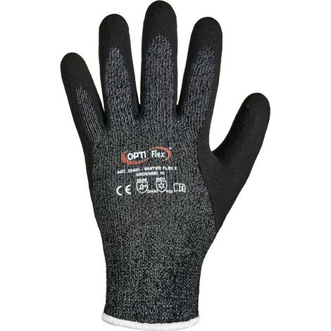 Guanti antitaglio Winter Flex 5 taglia 9 grigio/nero EN 388 PSA II 12 PA (Per 12)
