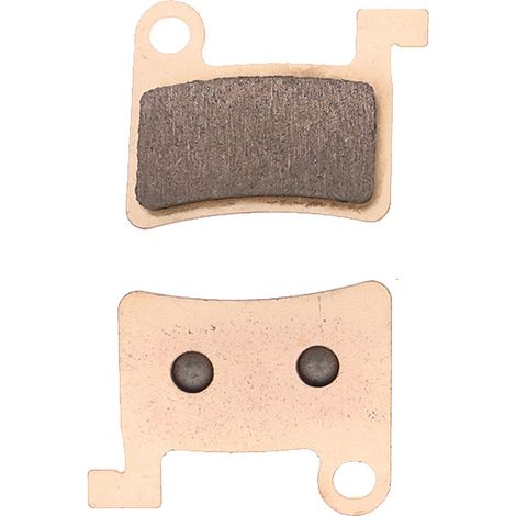 Plaquettes de frein frittées cuivre compatibles avec VTT / trottinettes électriques (forme carrée avec crochet) (1/4)