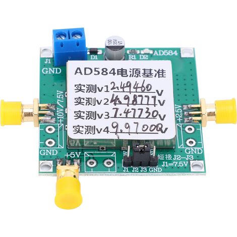 Spannungsreferenzmodul 2,5 V/5 V/7,5 V/10 V, hochpräzise elektronische Komponente AD584 (1/5)