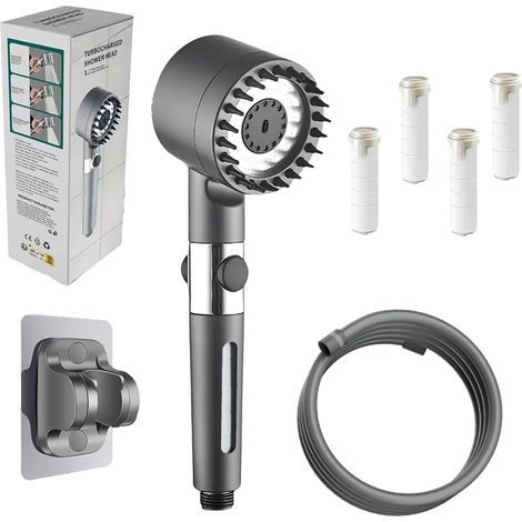 Miro Shower, Miro France Shower, Pommeau Douche, Cheveux Brillants Et Bien-Être Authentique, Économies D'eau Et D'Énergie (1/5)
