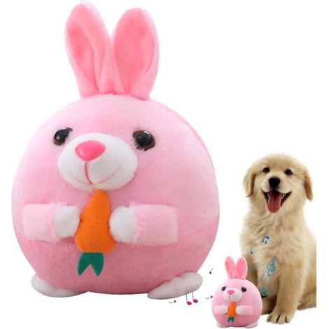 Jouet en peluche interactif pour chien - Mouvement actif - Facile à nettoyer (1/4)