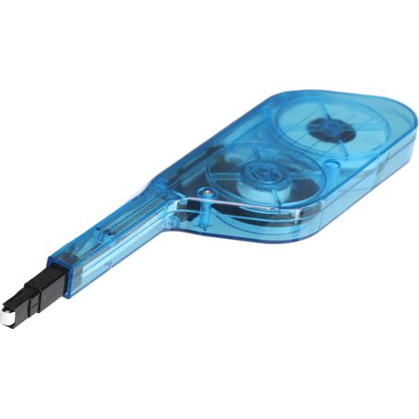 Stylo de nettoyage de fibres optiques avec revêtement en résine antistatique, outil de nettoyage de fibres pour adaptateurs MPO et MTP (1/5)