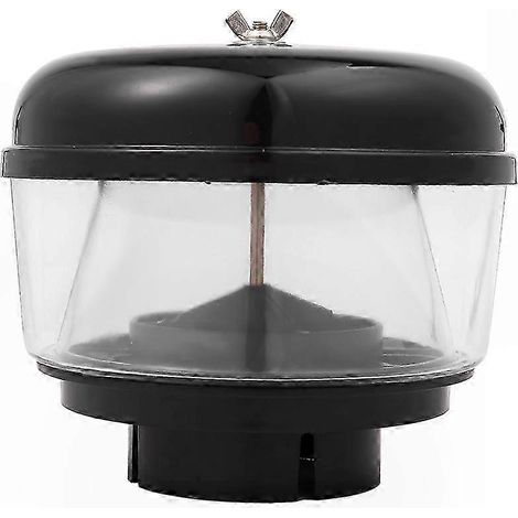 Une entrée d'air de 5 pouces (88 mm) avec un piège à eau et un préfiltre améliore le flux d'air. (1/5)