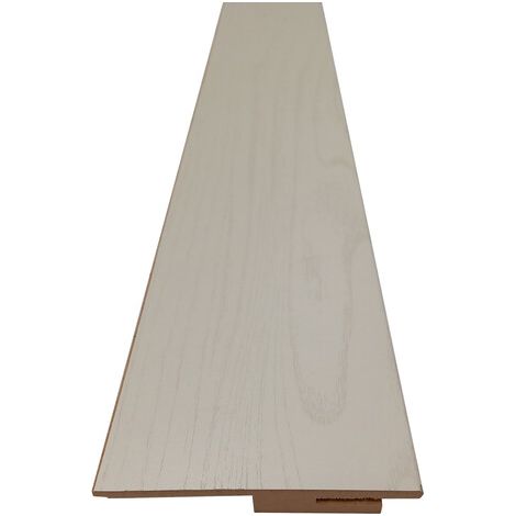 BUSSOLA SINGOLA MDF H 2150X8/10 SP 12  FRASSINO BIANCO- 1,0 pz