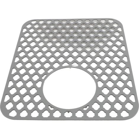 Tapis de protection d'évier en silicone résistant à la chaleur, anti-rayures et antidérapant (1/5)