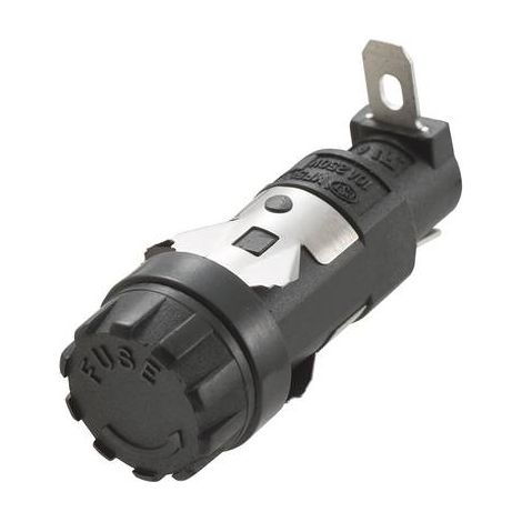 TRU COMPONENTS MF-500H Porte-fusible Adapté pour (fusibles) fusible 5 x 20 mm 10 A 250 V/AC 1 pc(s) (1/2)