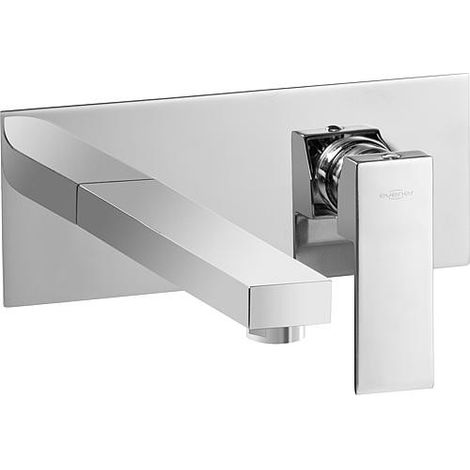 Mitigeur de lavabo 1 poignée UP SKYLINE - entraxe 200mm avec corps de montage - chromé