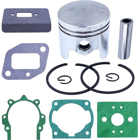 Kit complet de piston et joint 40 mm pour débroussailleuse 43cc 40-5 BC430 CG430 1E40F-5 TL43, Piston, Segment, Circlip, Axe, Joint (1/5)