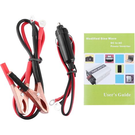 4000-W-Kfz-Wechselrichter mit zwei USB-Anschlüssen, Sinuswelle, DC 12 V – AC 220 V (1/5)