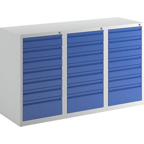 eurokraft basic, Armoire à tiroirs en acier, h x l x p 900 x (1/5)