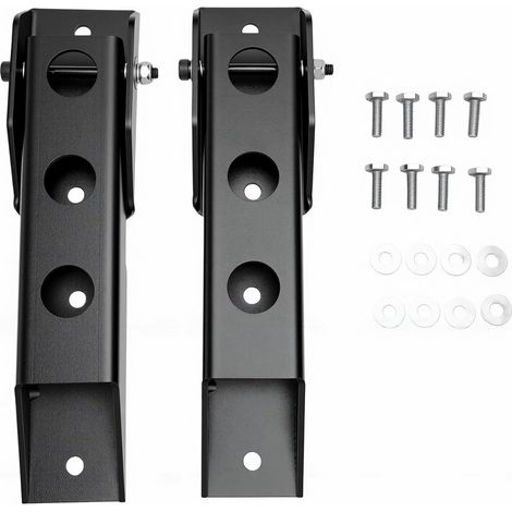 Heavy-Duty Replacement Tailgate Hinge Set in Reinforced Steel for 2007-2018 Series Off-Road Vehicles with Black Coating for 2-Variant Models (1/5)