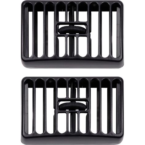 Pour Jeep Cherokee 1997-2001  Wrangler TJ 1997-2006 AC Grille d'aération de voiture Grille d'aération centrale Panneau de couverture (1 ensemble) (1/5)