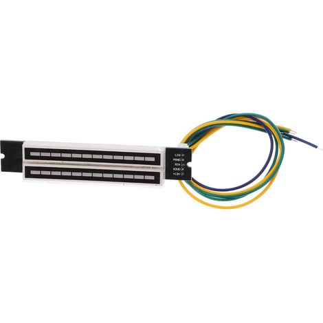 Voyant Indicateur Musical à LED avec Détection Audio Double Indicateur Lumineux pour Usage Domestique Niveau du Spectre Musical Visible (1/5)