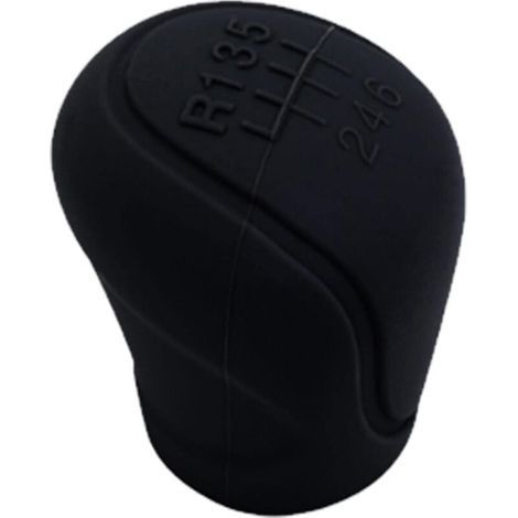 Copertura universale in silicone per pomello del cambio, copertura in silicone per pomello del cambio per auto, copertura per freno a mano, antiscivolo, resistente, compatibile con la maggior parte de (1/5)