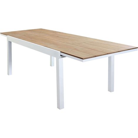 VIDUUS - set tavolo in alluminio e polywood cm 160/240 x 95 x 75 h con 4 poltrone Viduus (1/4)