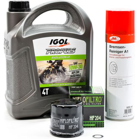 Kit Entretien Vidange Standard pour HONDA ST 1300 Pan European de 2002 à 2017 - IGOL PROPULS EVOLUTION 10W30 4L