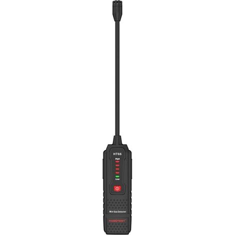 Gaslecksuchgerät, HT66 Brenngasdetektor, tragbarer akustischer und Vibrationsalarm, Methan- und Propangaslecksuchgerät