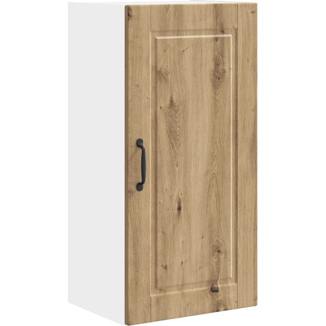 Maison Exclusive - Armadietto a muro PORTO Rovere artigianale 40 x 31 x 80 cm