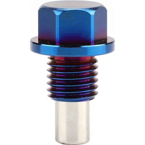 Stark magnetische Ölwannenschraube aus Titanlegierung, universell einsetzbar für Autos, M12x1,5 (1/5)