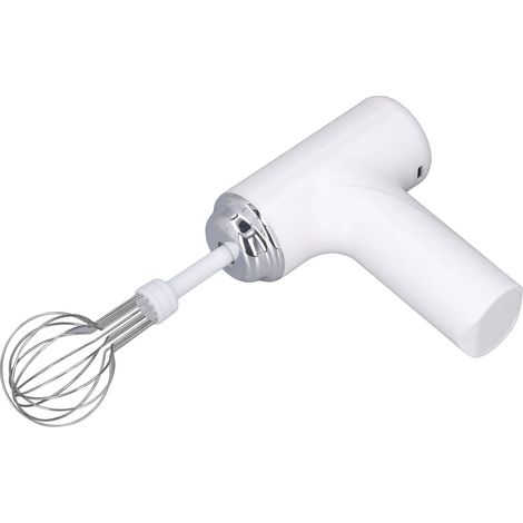 Kabelloser elektrischer Schneebesen, tragbarer Handmixer für Sahne und Salatdressings (1/5)