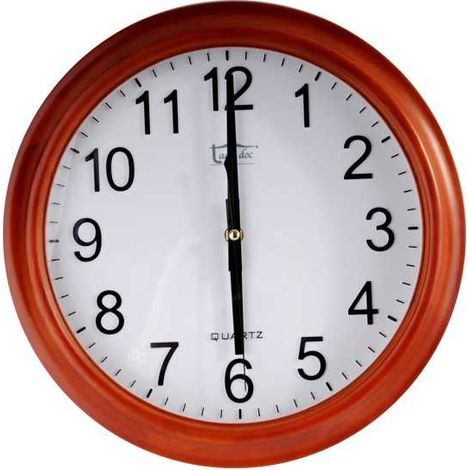 Reloj de pared Country de 33 cm Ladydoc 07150