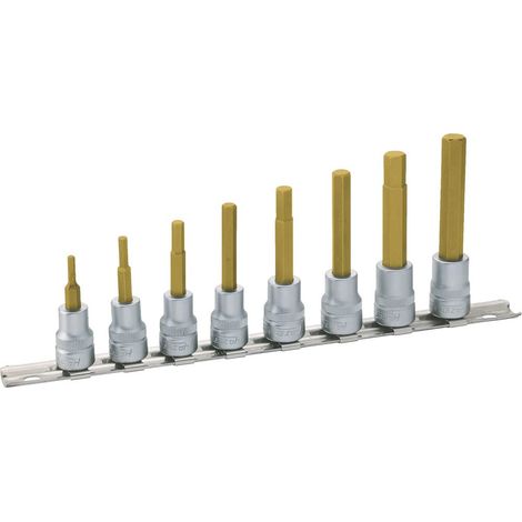 Hazet 8801/8H Serie di Chiavi a Bussola, Oro, Attacco Quadro, Cavo, 10 mm 3/8 di Pollice (1/3)