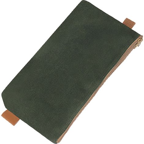 Petite sacoche à outils en toile avec fermeture éclair, résistante à l'usure, sac utilitaire épais et portable. (1/5)
