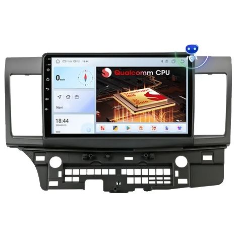 Autoradio, touchscreen, supporto multilingue, compatibile con Mitsubishi Lancer 10 CY 2007 - 2012 wireless, G20-F-MIC-Camera (1/2)