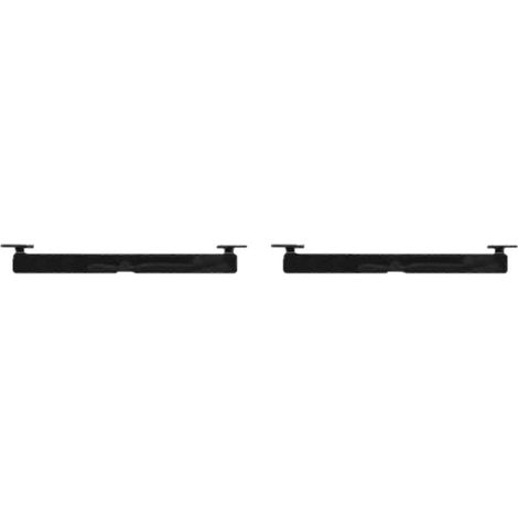 2X 51137274739 Housse de protection pour barres de toit de voiture BMW Série 5 F10 F11 2011-2016 (peinte) (1/5)