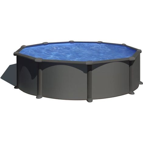 Pool gre-pools juni Stahlstruktur 480x132 cm