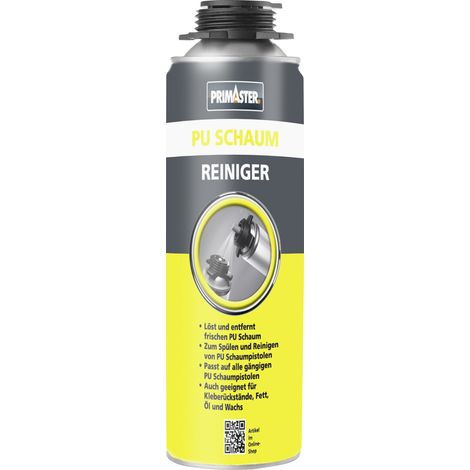 Primaster PU Schaum Reiniger 500ml Pistolenreiniger Schaumlöser Sprühreiniger
