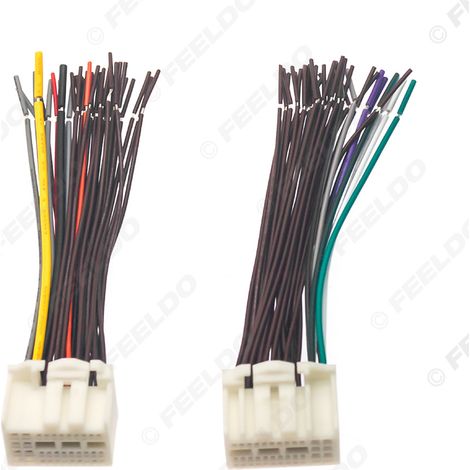 Câble d'alimentation compatible avec les lecteurs CD des Kia K2/K3/K4 Elantra, Mistra et Tucson.