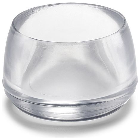 EMBOUT ROND TRANSPARENT 8PCS - 16 MM (1/2)