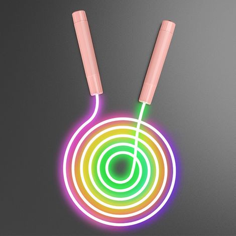 Corde à Sauter LED Lumineuse pour Enfants - Fitness et Sport avec Corde Sautante Éclairée