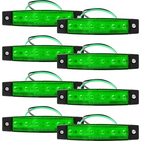 Mettez en valeur les contours de votre véhicule grâce à un ruban phosphorescent lumineux et résistant aux intempéries, idéal pour les passages de roues ou les bords d'ailes des remorques et des semi-r (1/5)