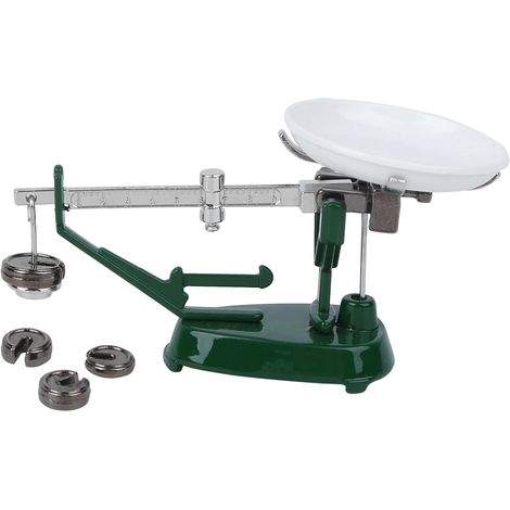 Balance à Plateforme 12 Miniature en Métal pour Maison de Poupée, Accessoire de Collection Cadeau (1/5)