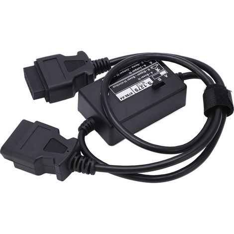 Câble de diagnostic OBD2 mâle étanche S.1279 PVC ABS câble de diagnostic durable facile à connecter à la voiture (1/5)