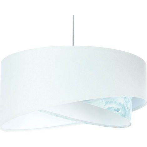 Suspension galaxy asymetric - Blanc, multicolore
