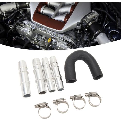 Das verbesserte U-Rohr-Set für den Motorvorwärmer aus Aluminium wird mit 5/8"- und 3/4"-Anschlüssen geliefert, die mit den meisten gängigen Heizungsschläuchen kompatibel sind. (1/5)
