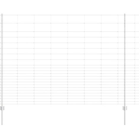 Maison Exclusive - Wildzaun mit Pfosten 25 x 1,6 m (B x H) Feuerv
