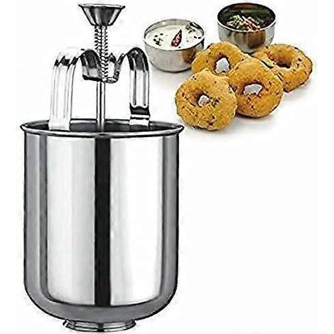 Machine à vadas et medu vadas presse à beignets en acier inoxydable facile à utiliser pour des vadas maison croustillants (1/5)