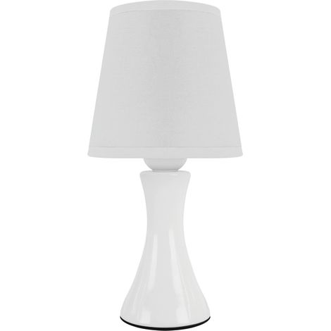 Lampe de table POLINA blanche en céramique 1xE14 Struhm (1/2)